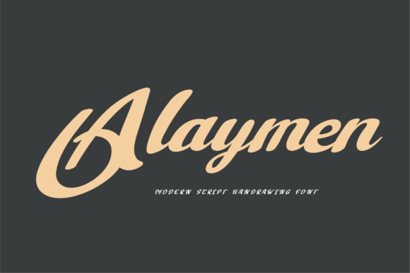 Alaymen: A Handwritten Font for Modern Web Design