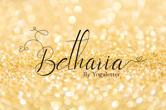 Betharia: A Handwritten Font for Modern Web Design