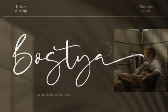 Bostya: A Timeless Handwritten Font for Branding