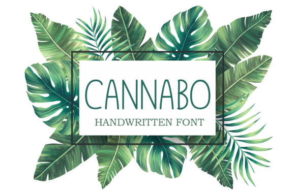 Cannabo: A Handwritten Font for Crafters