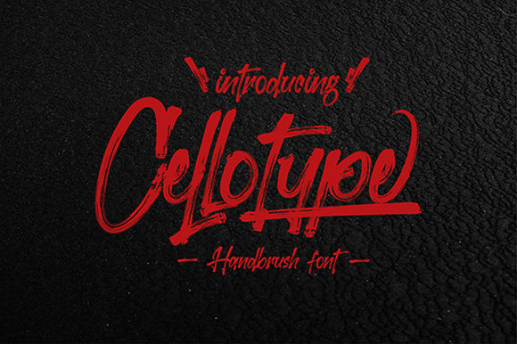 Cellotype: A Handwritten Font for Campaigns