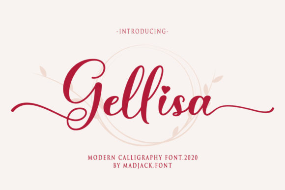 Gellisa Font Review for Campaign Designers