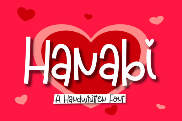 Hanabi: A Joyful Handwritten Font for Editorial Design