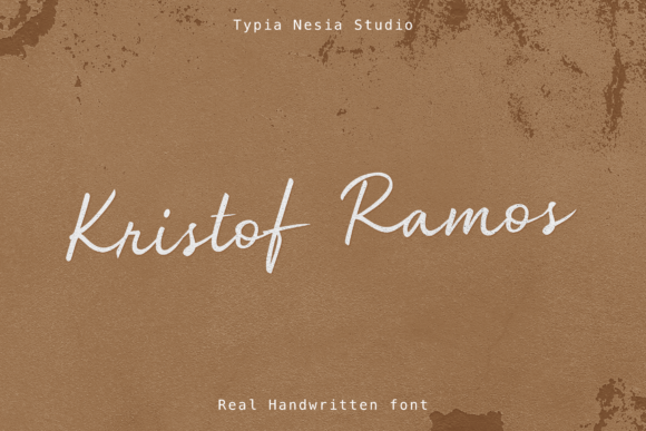 Kristof Ramos: A Timeless Handwritten Font for Web Design