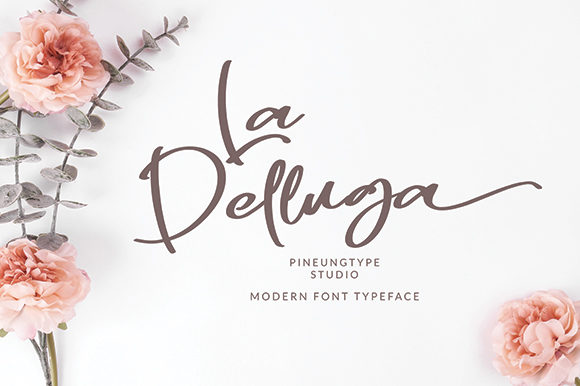 La Delluga: A Handwritten Font for Editorial Warmth