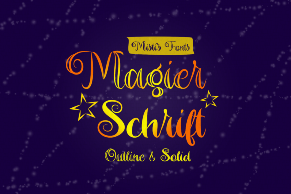 Magier Schrift: The Handwritten Font for Bold Branding