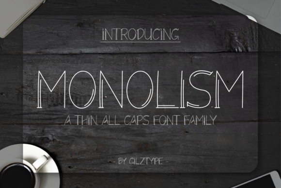 Monolism: A Minimalist Handwritten Font for Web Design