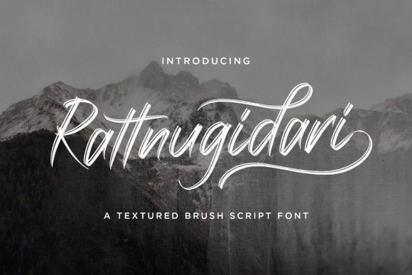 Rattnugidari Font: Elegant Script for Makers