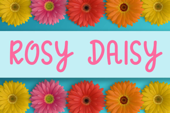 Rosy Daisy: A Handwritten Font for Web Design