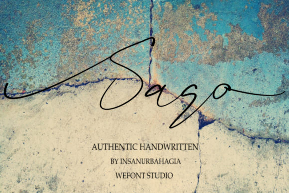 Sago: A Casual Script Font for Editorial Design