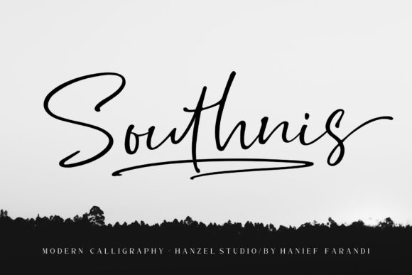 Southnis: A Timeless Handwritten Font for Elegant Branding