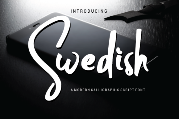 Swedish: A Handwritten Font for Makers