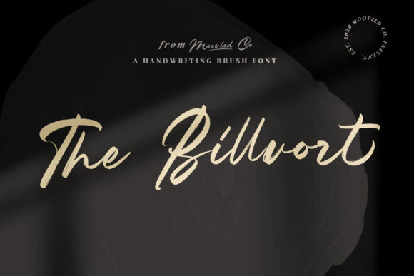 The Billvort: A Handwritten Font for Elegant Branding