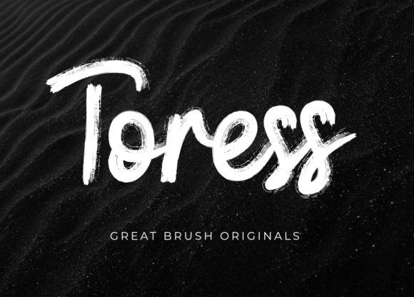 Toress: A Timeless Handwritten Font for Elegant Branding