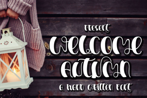 Welcome Autumn: A Handwritten Font for Warm Branding