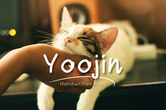 Yoojin: A Handwritten Font for Small Business Branding