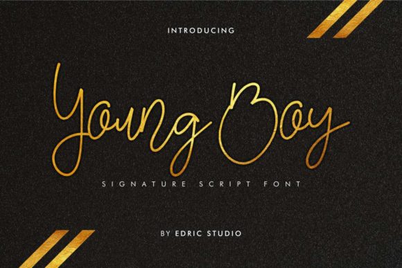 Young Boy: A Handwritten Font for Authentic Branding